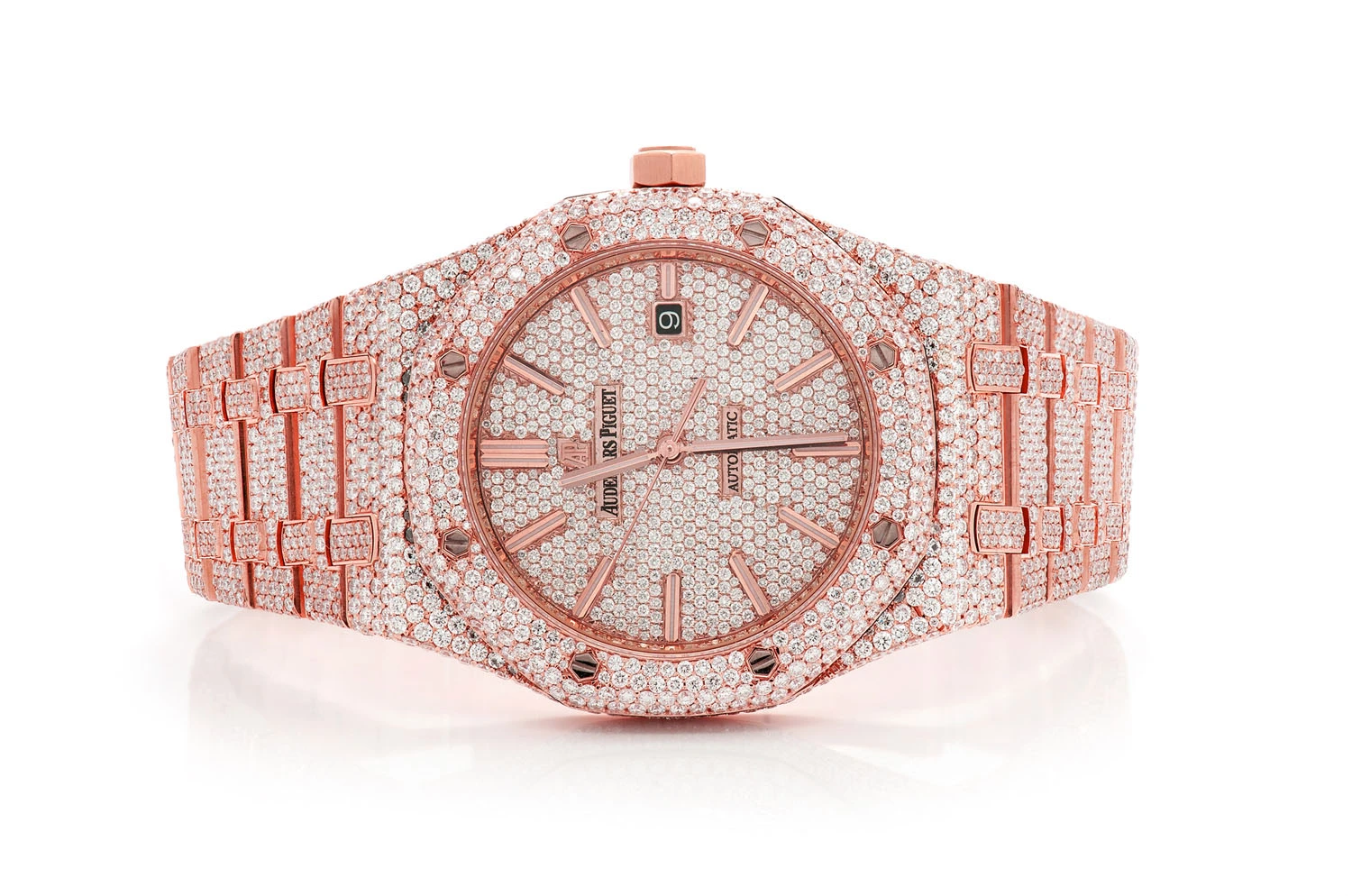 Icebox - Audemars Piguet Royal Oak 41MM 18k Rose Gold  display picture 1