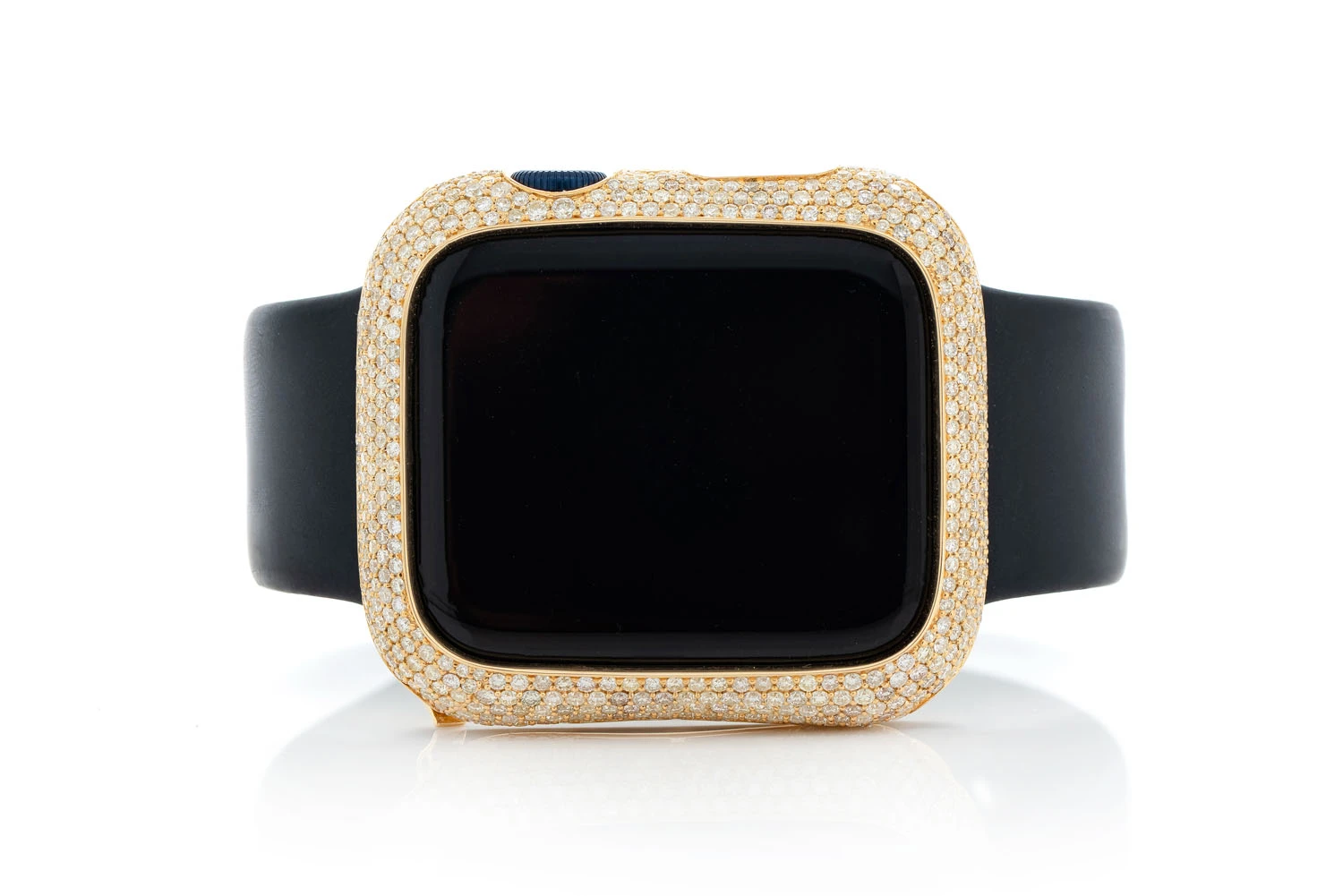 Icebox - Icebox Apple Watch Series 5 14k Solid Gold 6.10ctw