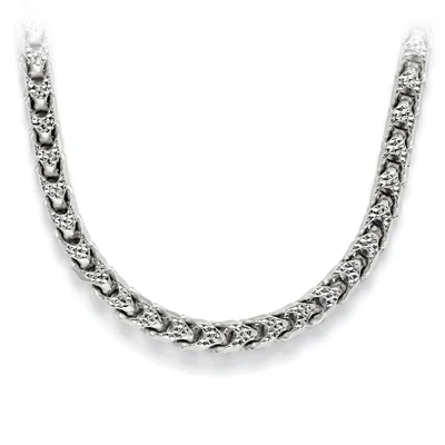 5MM Sterling Silver Franco Chain