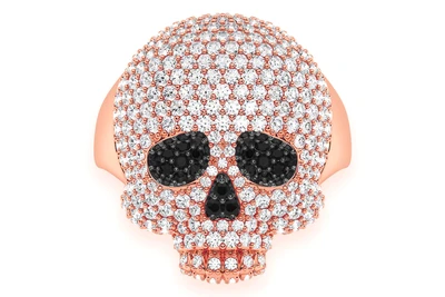 Jawless Skull Ring 14k   