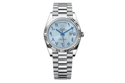 Rolex - Day-Date 40 - 228236 - Platinum Arabic Edition Rare (mb733)