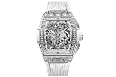 Hublot - Spirit Of Big Bang Titanium White Pavé - 642.ne.2010.rw.1604 - Titanium (rb393)