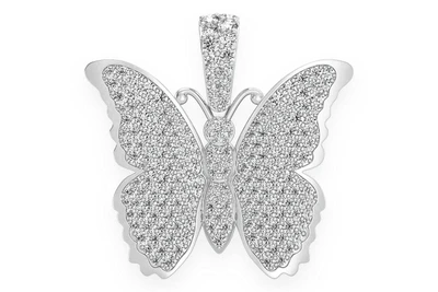 Butterfly Pendant 14k   