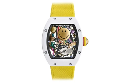 Richard Mille - Rm88 Automatic Winding Tourbillon Smiley - Red Gold & Ceramic (rb1307)