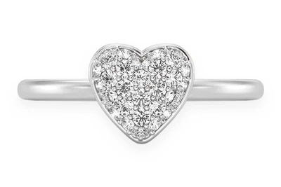 Bubbly Heart Ring 14k   