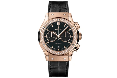 Hublot - Classic Fusion Chronograph King Gold Diamonds - 541.ox.1181.lr.1104 - King Gold (rb475)