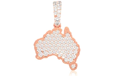Australia Diamond Pendant 14k   