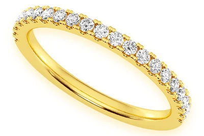 Single Row Band Ring 14k   
