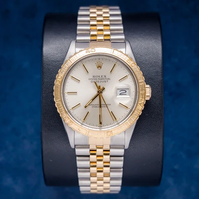 Rolex Datejust 36MM "thunderbird" Turn-O-Graph - Steel & Yellow Gold - Watch & Box