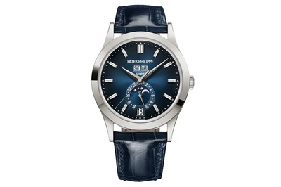 Patek Philippe - Complications Annual Calendar Moon Phases - 5396g - White Gold (rb559)