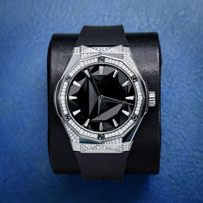 Hublot Classic Fusion Orlinski Ss Factory Diamonds [550.ns.1800.rx.1804.orl19] - Wc