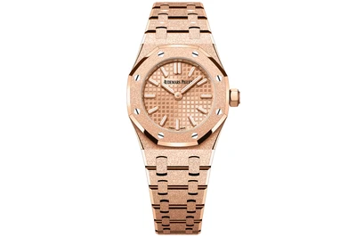 2024 Audemars Piguet - Royal Oak Mini Frosted Gold Quartz - 67630or.gg.1312or.01 - Pink Gold (rb1234)
