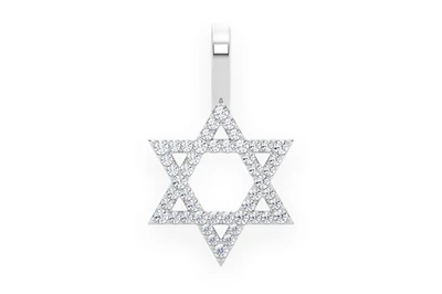 David Pendant 14k   
