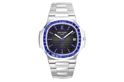 Patek Philippe - Nautilus - 5711/111p - Platinum Blue Sapphire