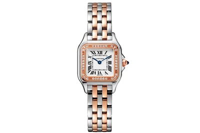 Cartier - Panthère De Cartier - W3pn0009 - Rose Gold & Steel (rb1560)