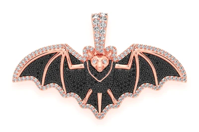 Bat Pendant 14k   