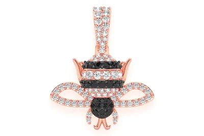 Bumble Bee Pendant 14k   