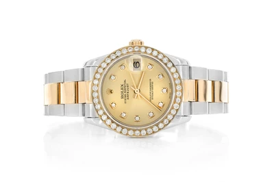 Rolex Datejust 31MM Two Tone (78243) - 1.15ctw Diamond Bezel