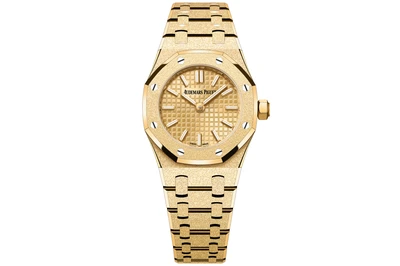 2024 Audemars Piguet - Royal Oak Mini Frosted Gold Quartz - 67630ba.gg.1312ba.01 - Yellow Gold (rb1232)