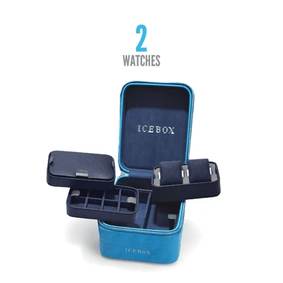 Icebox Leather World Travelers Case Medium