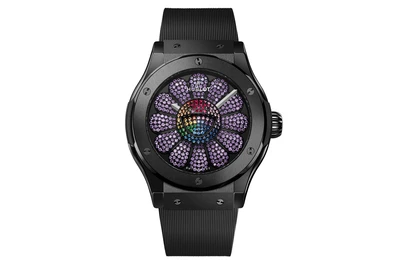Hublot - Classic Fusion Takashi Murakami Black Ceramic Amethysts - 507.cx.9006.rx.tak23 - Ceramic (rb2095)
