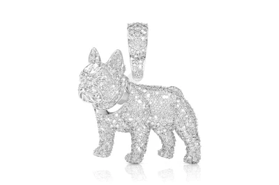 French Bulldog Pendant 14k   