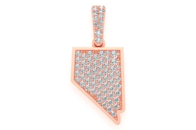 Nevada State Pendant 14k   