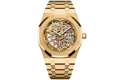 2024 Audemars Piguet - Royal Oak Jumbo Extra-Thin Openworked - 16204ba.oo.1240ba.01 - Yellow Gold (rb1170)