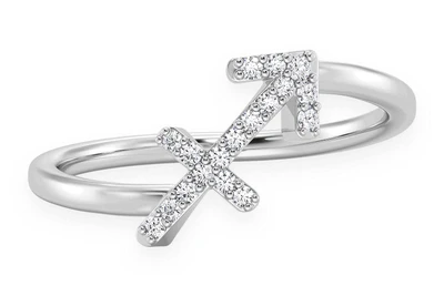 Sagittarius Zodiac Ring 14k   