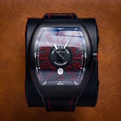 Franck Muller - Vanguard - V 45 Sc Dt Nb Rr Red - Titanium