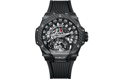Hublot - Mp Mp-13 Tourbillon Bi-Axis Retrograde Black Carbon - 913.yt.1170.rx - Carbon & Texalium (rb358)