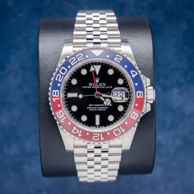 Rolex GMT-Master Ii 40MM (126710blro) "pepsi"- 2020 Card+wt & Box