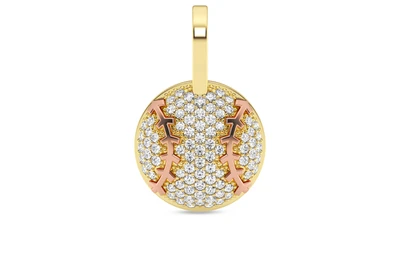 Baseball Pendant 14k   