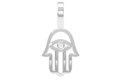 Open Hamsa Pendant 14k   