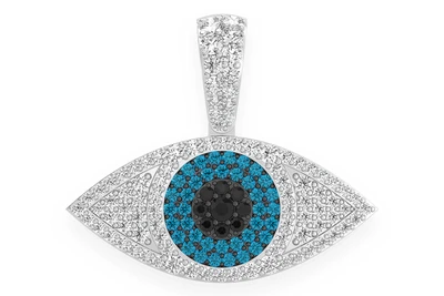 Evil Eye Pendant 14k   
