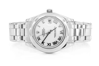 Rolex Pearlmaster 34MM 18k White Gold (18209)