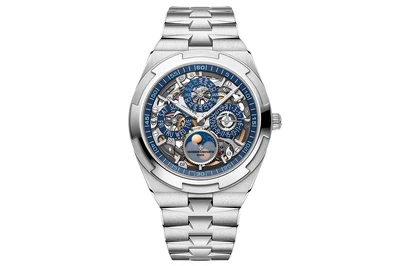 Vacheron Constantin - Overseas Perpetual Calendar Ultra-Thin Skeleton - 4300v/220g-B946 - White Gold (rb993)