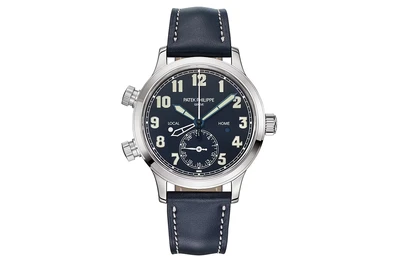Patek Philippe - Calatrava Pilot Travel Time - 7234g-001 - White Gold (mb1455)