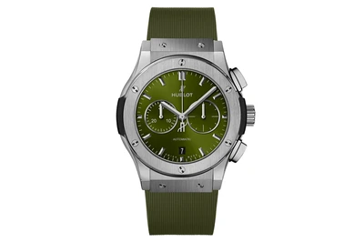 2024 Hublot - Classic Fusion Chronograph Titanium Green - 541.nx.8970.rx - Titanium (rb458)