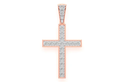 Miracle Set Cross Pendant 14k   
