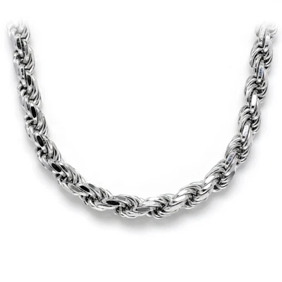 4.5MM Sterling Silver Rope Chain