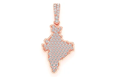 India Pendant 14k   