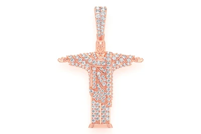 Christ The Redeemer Pendant 14k   