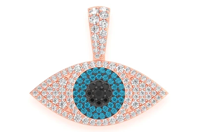 Evil Eye Pendant 14k   