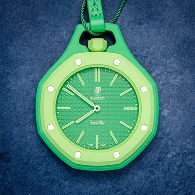 Audemars Piguet X Swatch Pink "green Eight" Unworn 2026 W/box