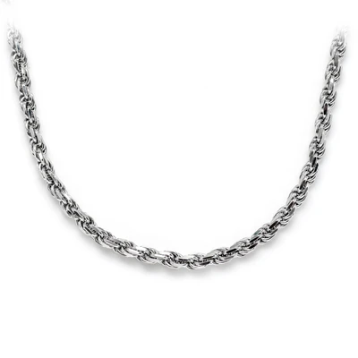 2.5MM Sterling Silver Rope Chain