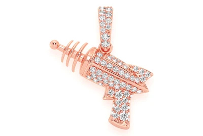 Raygun Pendant 14k   