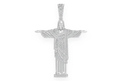 Christ The Redeemer Pendant 14k   