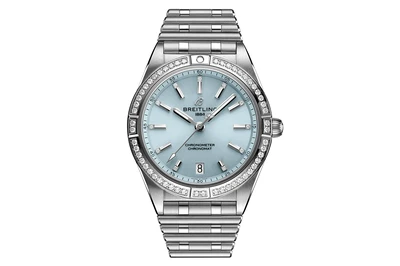 Breitling - Chronomat Automatic 36 - G10380591c1g1 - White Gold & Steel (Gem-Set) (mb273)