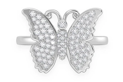 Butterfly Ring 14k   